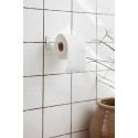 derouleur papier toilette mural simple metal blanc ib laursen