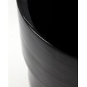 table basse ronde design metal noir laque house doctor nivo