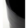 table basse ronde design metal noir laque house doctor nivo
