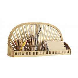 Etagère déco bambou rotin Madam Stoltz
