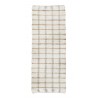 tapis a carreaux long couloir jute ecru madam stoltz