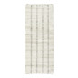 tapis a carreaux long couloir jute ecru madam stoltz