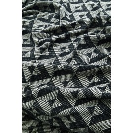 plaid chic noir motif graphique coton recycle madam stoltz