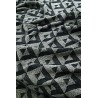 plaid chic noir motif graphique coton recycle madam stoltz