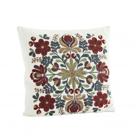 Housse de coussin motif floral velours Madam Stoltz