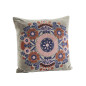 Housse de coussin brodé velours Madam Stoltz