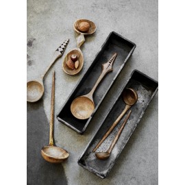 Madam Stoltz geschnitztes Servierbesteck aus Mangoholz