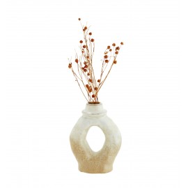 vase poterie artisanale gres beige madam stoltz