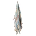 plaid coton recycle couleur pastel bloomingville mille