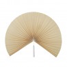 eventail geant decoration murale bambou naturel beige bloomingville