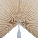 eventail geant decoration murale bambou naturel beige bloomingville