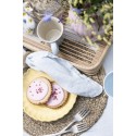 set de table jute naturel rond ib laursen