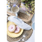 set de table jute naturel rond ib laursen
