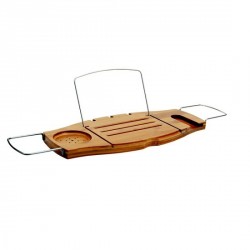 Umbra Aquala Bathtub Caddy Bamboo Natural