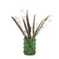 petit vase droit vert bulles retro vintage madam stoltz