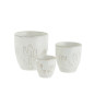 pot de fleur gres blanc motif decoratif cactus madam stoltz