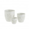 pot de fleur gres blanc motif decoratif cactus madam stoltz