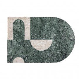 planche a decouper marbre vert art deco bloomingville