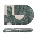 planche a decouper marbre vert art deco bloomingville