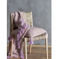 plaid coton recycle rose jaune bloomingville rodion