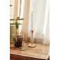 bougeoir simple metal dore laiton ib laursen bougeoir simple metal dore laiton ib laursen