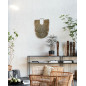 decoration murale ethnique chic jonc de mer naturel house doctor decoration murale ethnique chic jonc de mer naturel house doctor