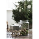 ib laursen vase droit verre transparent