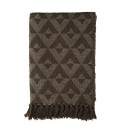 plaid brun marron chic coton recycle madam stoltz