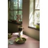 objet deco architectural sculpture bois acajour blanc hk living