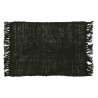 set de table textile jute noir naturel ib laursen