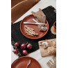 set de table textile jute noir naturel ib laursen