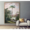 poster jungle tropicale the dybdahl jungle scenery