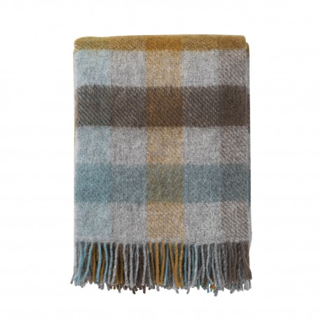 Plaid chaud laine agneau Klippan Gotland Multi