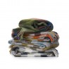plaid a carreaux chaud doux vert klippan gotland multi