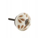 bouton de porte vintage rond ceramique madam stoltz