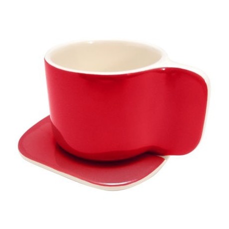 TASSE A CAFE DESIGN TI rouge