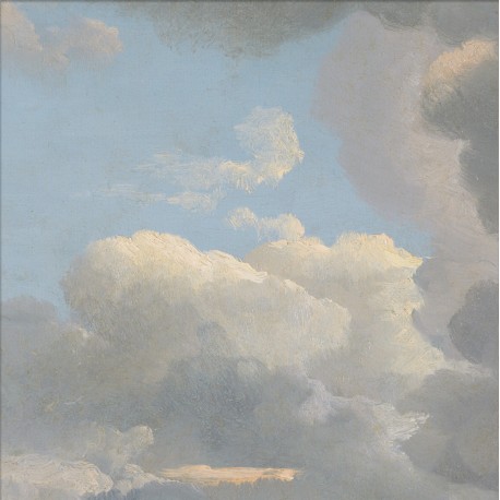 poster peinture nuage the dybdahl clouds