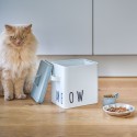 Boîte conservation croquettes chat Zeller Meow