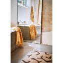 petit tapis design retro vintage hk living beige marron interplay