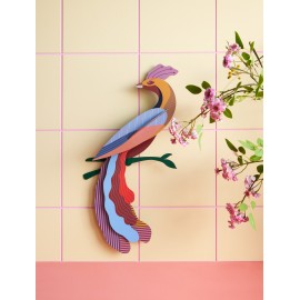 Oiseau de paradis décoratif carton Studio Roof Nusa