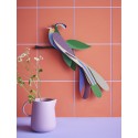 grand oiseau mural decoratif carton studio roof maya