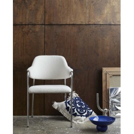 housse coussin blanc ecru bleu motif brode franges nordal ursa