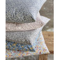grande housse de coussin petites fleurs bleu style liberty nordal grande housse de coussin petites fleurs bleu style liberty nordal