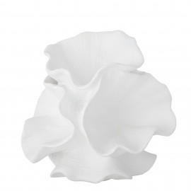 sculpture corail blanc bloomingville claudette