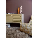 sculpture abstraite bois beige hk living skyline m