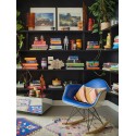 grande sculpture abstraite brutalisme bois fonce skyline l