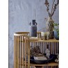 cache pot poterie bleu artisanal gres bloomingville heath