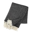 couverture chic laine agneau noir klippan samba