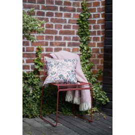 couverture chaude rose pastel laine agneau klippan knut