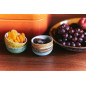 assiette creuse rustique gres hk living daybreak set 2